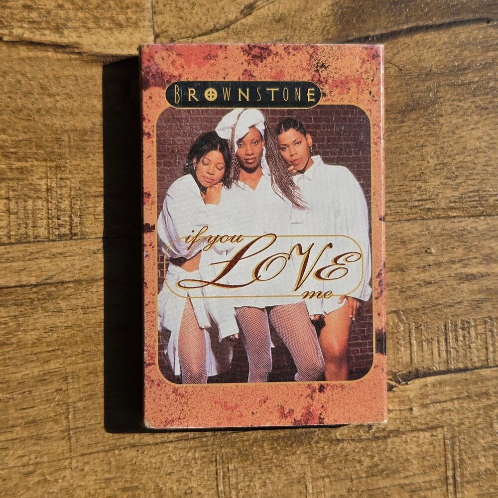 Vtg 1994 Brownstone If You Love Me Cassette Tape Single